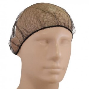 21'' Brown Polyester Mesh Hairnet, 100 pcs/package