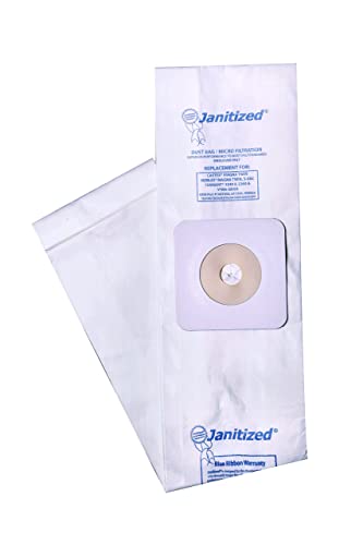 Janitized JAN-CXMT-2 Replacement Vacuum Paper Bag, OEM#611784, 1067458, 900036 - 10 Bags