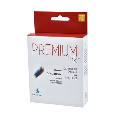 Canon CLI-281XXLC Compatible Premium Ink Cyan - Each