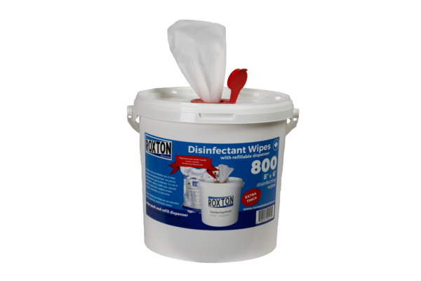 Disinfecting Wipes Refillable Dispenser Bucket (Wipes Not Included)