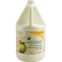 SafeBlend Hand and Body Soap Apple - 4L x 4/Case