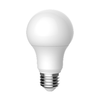 A19 LED Light Bulbs, 4000K, 5.5 Watts, 120 V, Dimmable - Each