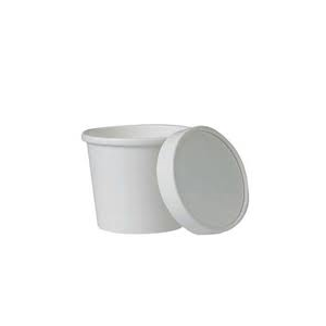 Container Paper Soup, Combo 16 oz. White - 250/case