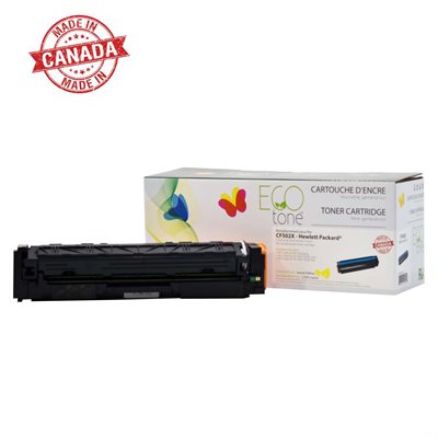 Remanufactured Ecotone Yellow Toner Cartridge for HP CF502X