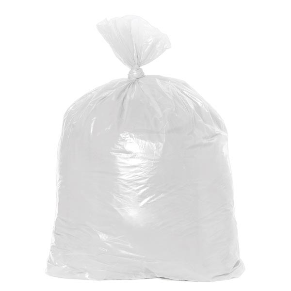 RiteSource 20''x 22'' Regular White Industrial Garbage Bags Cs/500