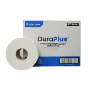 Dura Plus Premium Quality 2 Ply Bathroom Tissue 420 Sheets per Roll - 48 Rolls