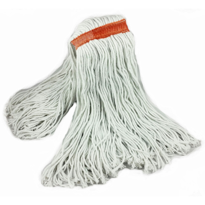 Synthetic Wet Mop Narrow Band 16oz cut end white - Each