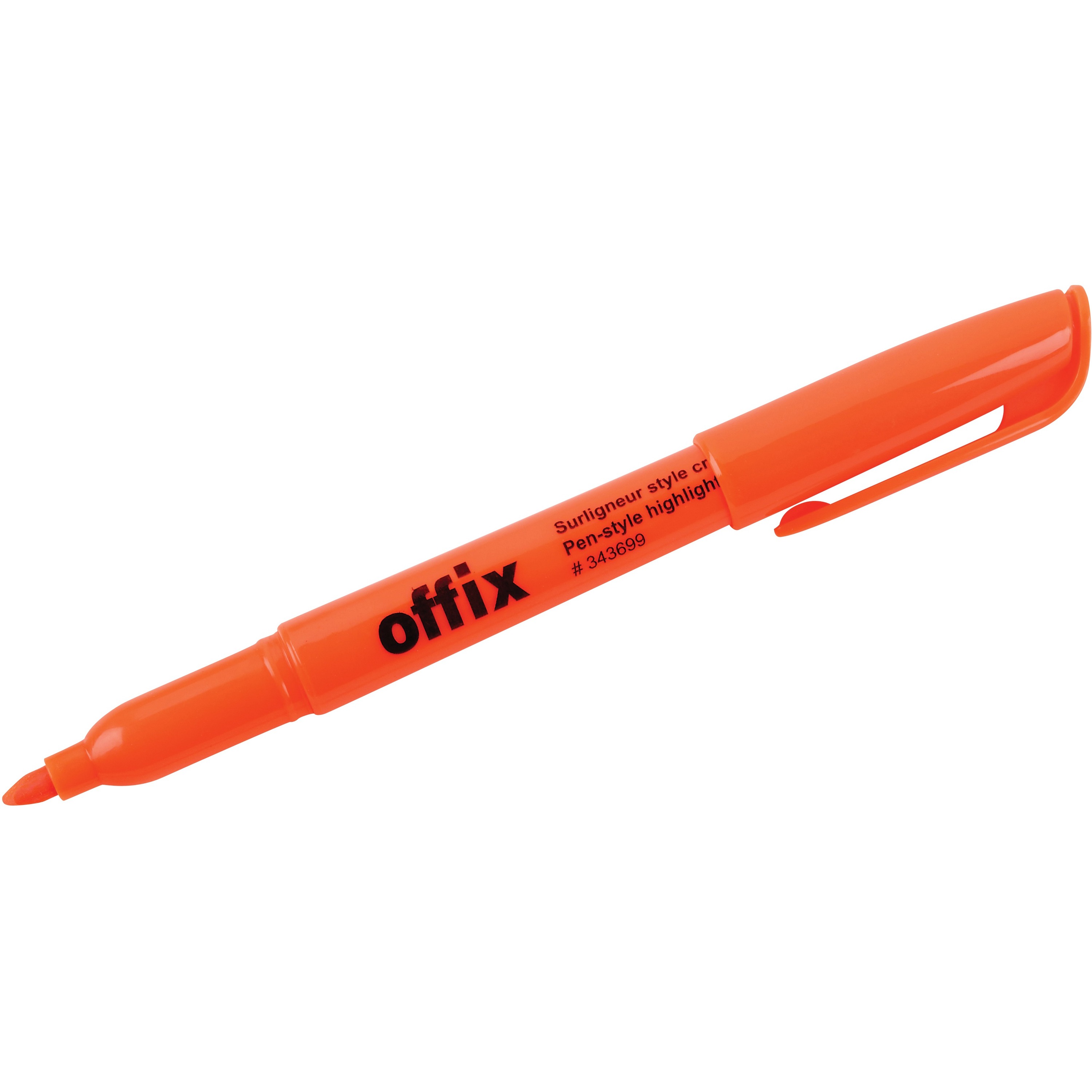 Offix Highlighter Set - Pen Style Style - Orange - 1 Dozen