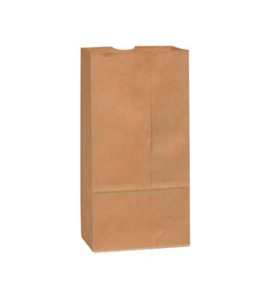 Paper Bag Kraft 12 x 7 x 17" - 1/6 Sack, Heavy Duty - 400/bundle