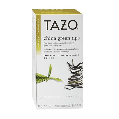 Tazo China Green Tips Filterbag Tea 24 Count - 6/Case