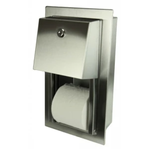 Toilet Tissue Dispenser - Recessed Double Roll