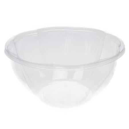 Compostable Clear 32 oz Salad Bowl Container  - 300/cases