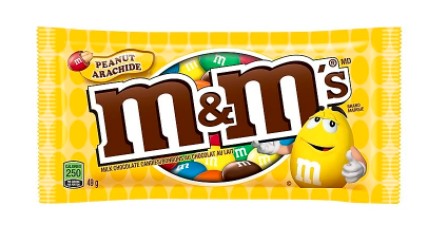 M & M Peanut - 49-Gram Bar - 24/Pack