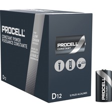Duracell Procell Alkaline D Batteries - PC1300 - 12/pack