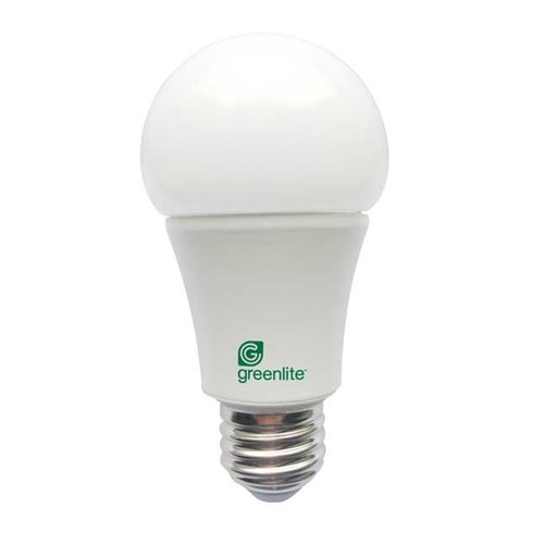 Greenlite 9W/LED/OMNI/D/27K - LED 9W OMNI A19 DIM 2700K - 120 volts - 800 Lumens - Medium E26 base - 82 CR - Each