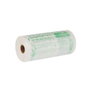 Compostable Produce Bags 10.9" x 16.8" - 2 Rolls