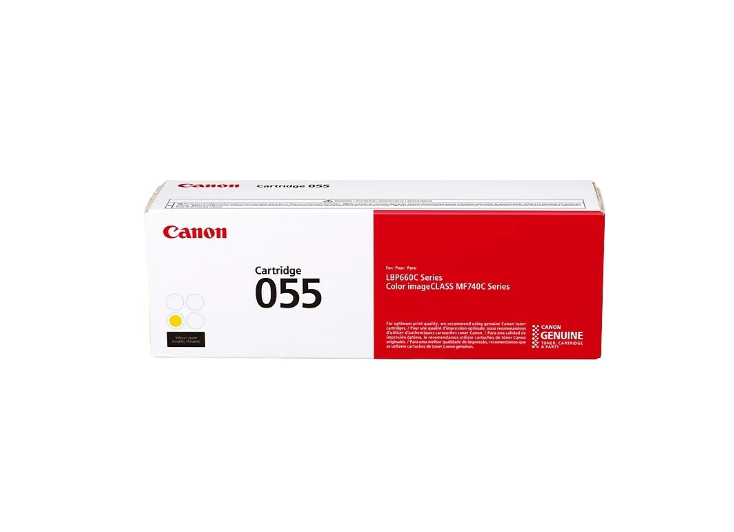 Canon Original Yellow Toner Cartridge for Canon 055 (3013C001)