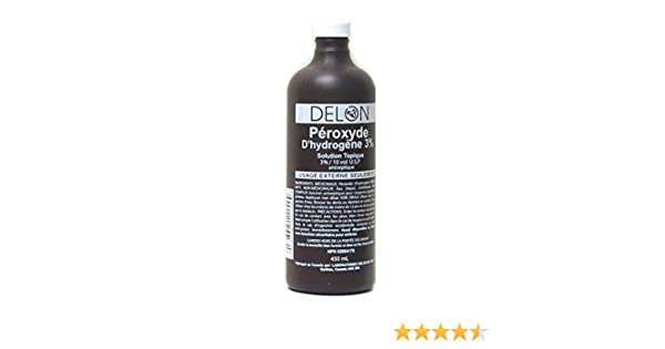 Hydrogen Peroxide 3% USP Sterilization Solution H2O2 Skin Disinfectant and Mouthwash (2 Bottles)