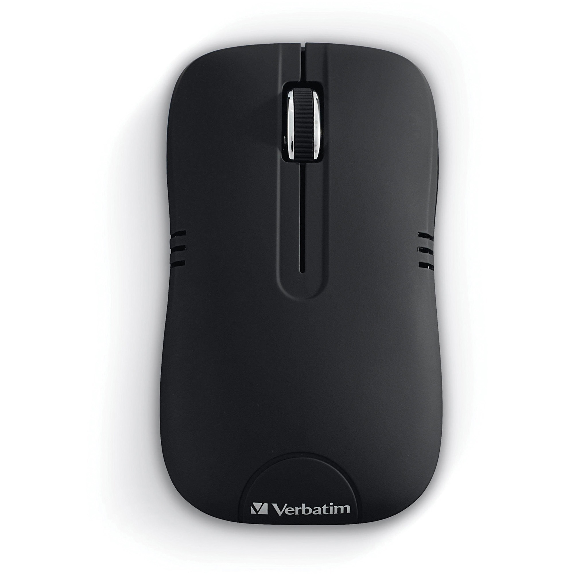 Verbatim Wireless Notebook Optical Mouse, Commuter Series - Matte Black