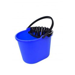 Blue Small Mop Bucket Janitorial Size w/strainer - Each