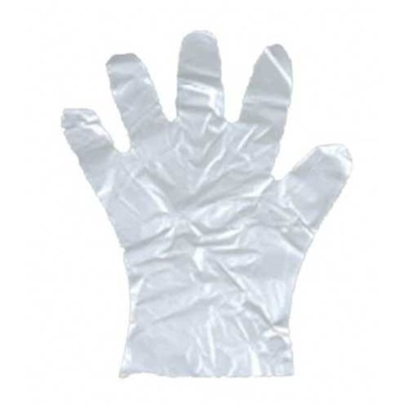 Disposable Poly Gloves - Medium - 500/box