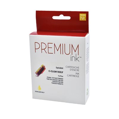 Canon CLI-281XXLY Compatible Premium Ink Yellow - Each