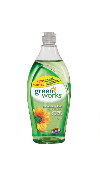 Green Works 650 ml Dishwashing Soap - 12 Bottles per case