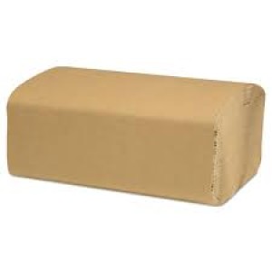 Single Fold Brown Hand Paper Towels 250 Sheets X 9"