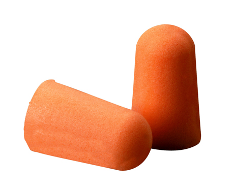 3M™ Foam Uncorded Single-use Ear Plugs - Orange - 200 pairs/box