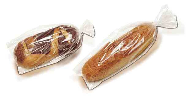 Poly Bread Bag 6Ibs Clear 8'' x 15'' - 3000/case