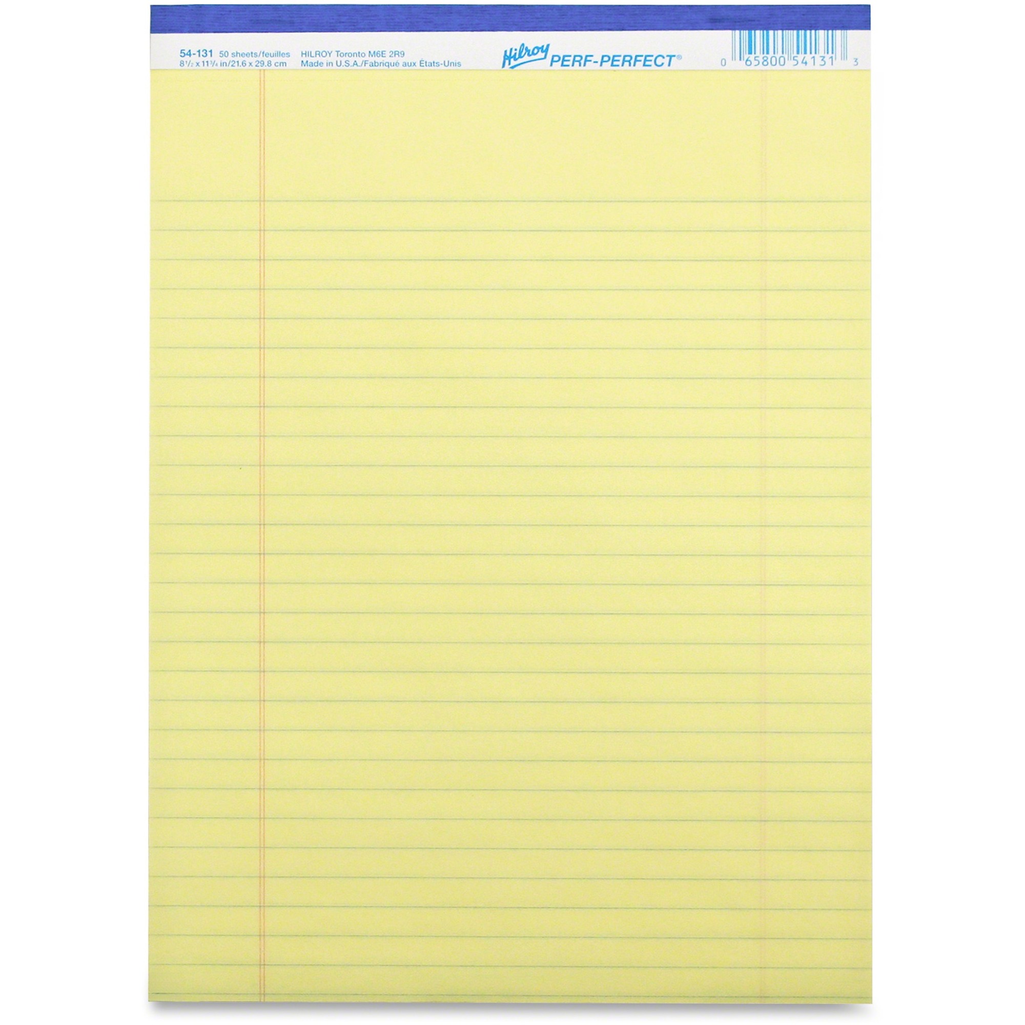 Hilroy Micro Perforated Business Notepad - 10/Pack