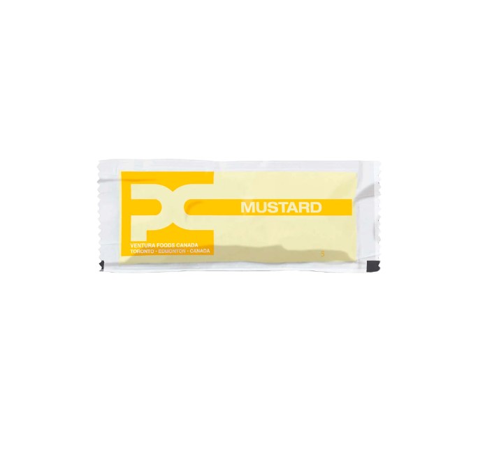 Single-Serve Mustard Packets - 7 g - 500/case