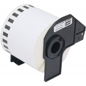 DK-4205 Removable Continuous Labels - 2-3/7'' x 100' - Compatible for Brother P-Touch Printer