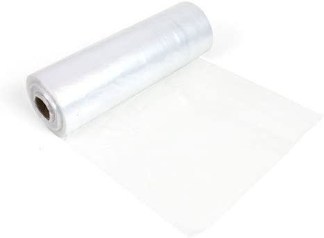 Produce Clear Large Bags 10.5'' x 20'' - 2 Rolls/Case