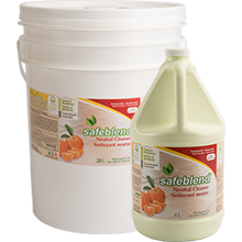 Safeblend Multi-Purpose Cleaner & Degreaser Tangerine Oil 4 x 4L per Case