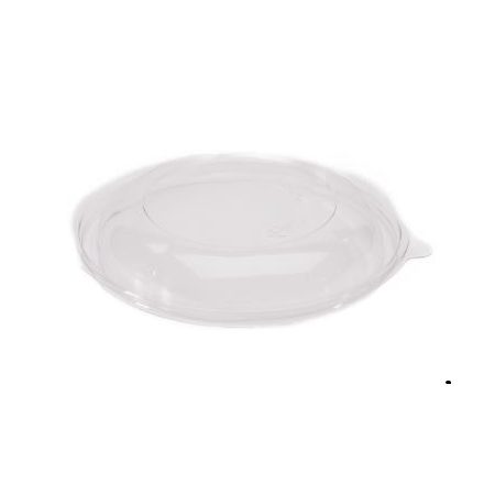 Compostable Clear Lid for 16 oz Salad Bowl Container  - 450/cases