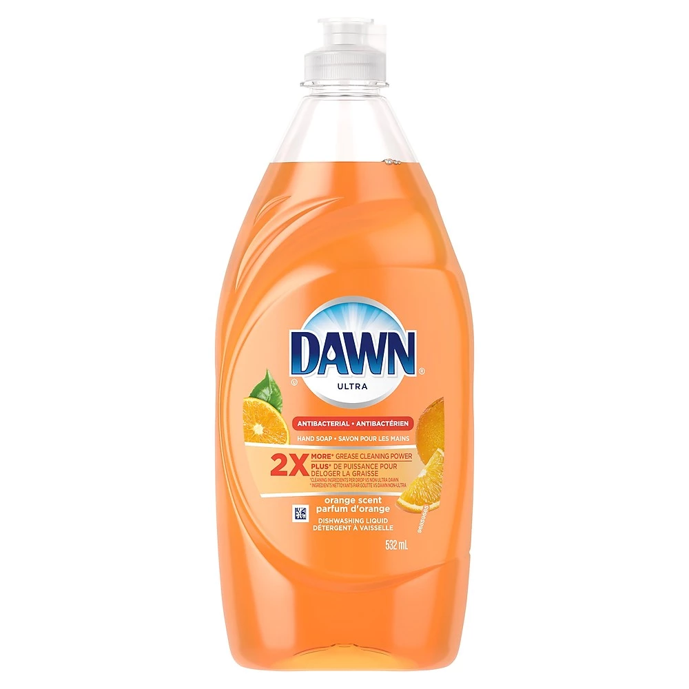 DAWN Liquid Dishwashing Detergent Orange Scent 437ml - 10/Case