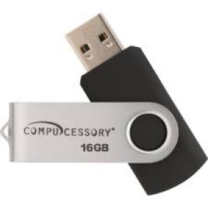 Compucessory Password Protected USB Flash Drives 16GB - Each