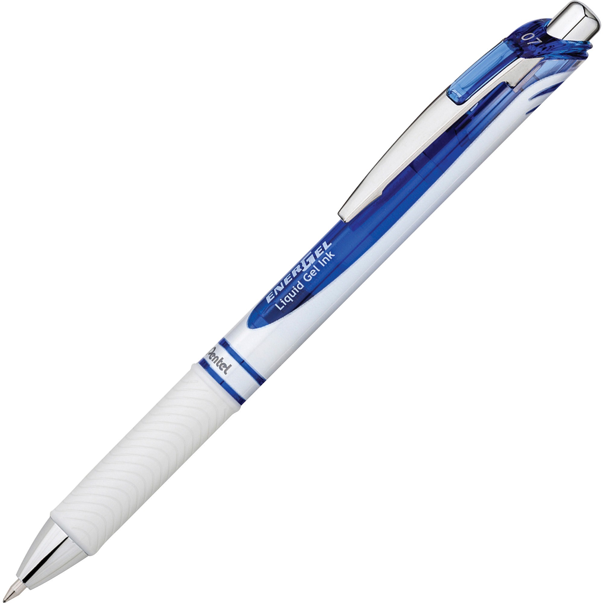 Pentel EnerGel Pearl Retractable Liquid Gel Pen - Blue - Each
