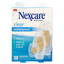 3M Nexcare Clean Seal Waterproof Bandage - 30/Box