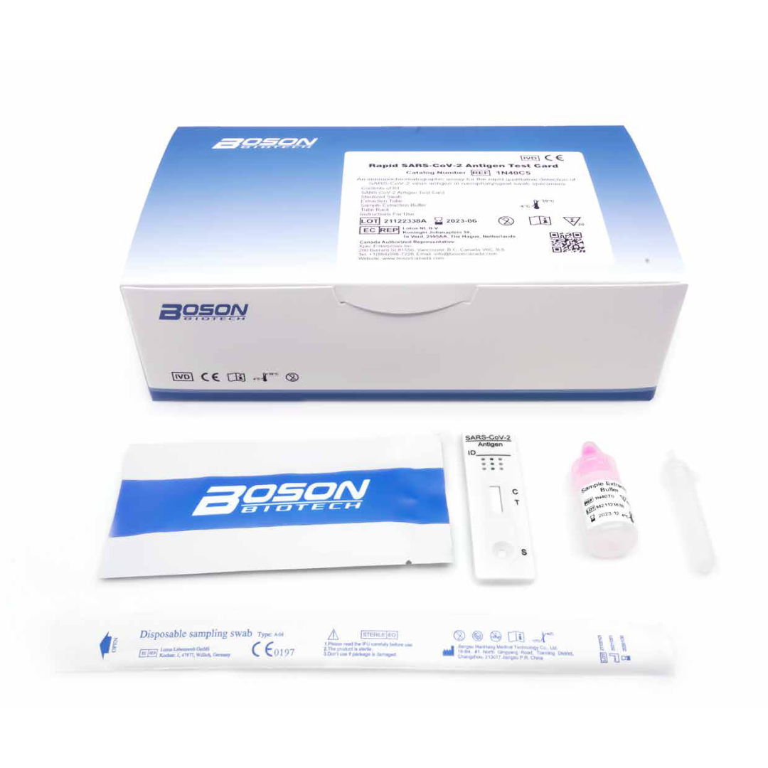 Boson COVID-19 Rapid Antigen Test Device - 20 pack