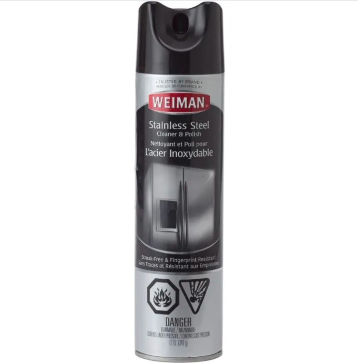 Weiman Stainless Steel Cleaner & Polish 12 Oz - 6/Case