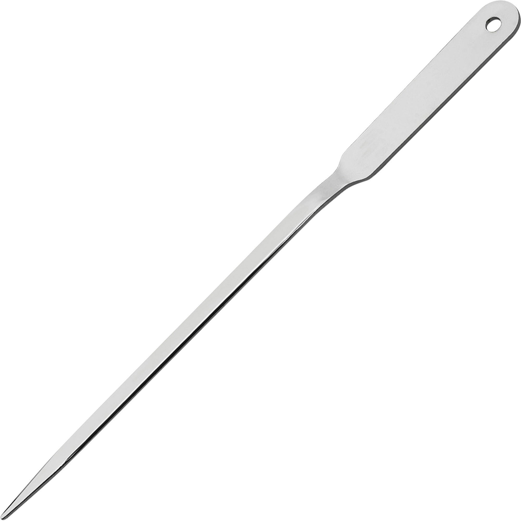 Business Source 9'' Nickel-Plated Letter Opener