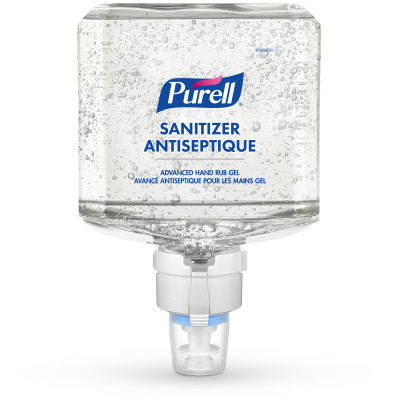 Purell Advanced Hand Rub Gel 1200 mL Refill for Purell ES8 Touch-Free Dispensers - 2 bottles/Case