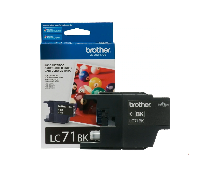 Original Brother LC71 Black Ink Cartridge (LC71BKS) - Each