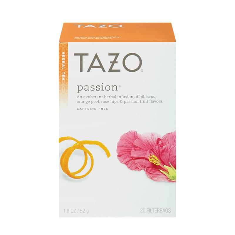Tazo Passion Filterbag Tea 20 Count x 6 boxes/case