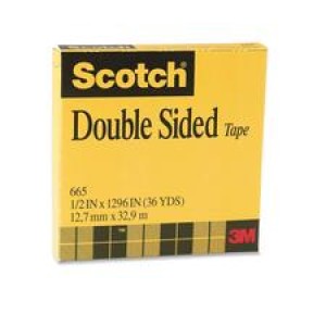 Scotch Double Sided Tape 12 mm x 33 m - Each