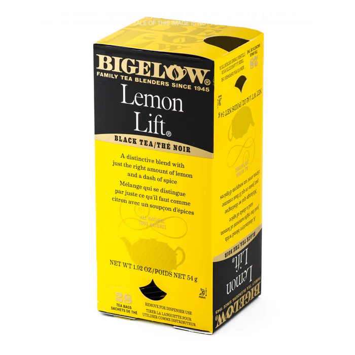 Bigelow Lemon Lift Black Tea Bags - 28/box