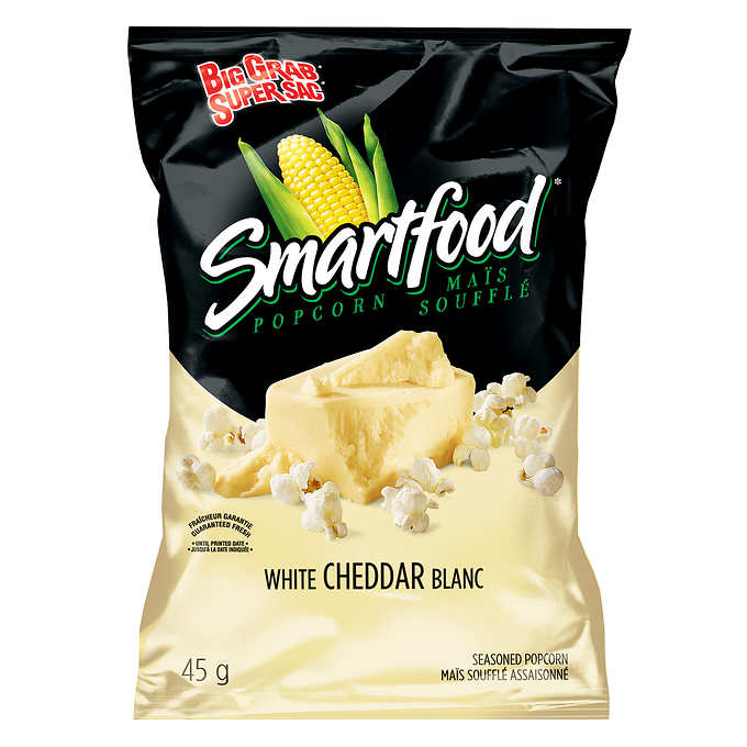 Smartfood Popcorn White Chedder 45g - 36 Pack