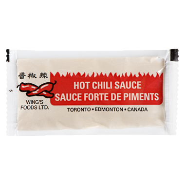 Hot Chili Sauce Packets 400 x 8g/Case